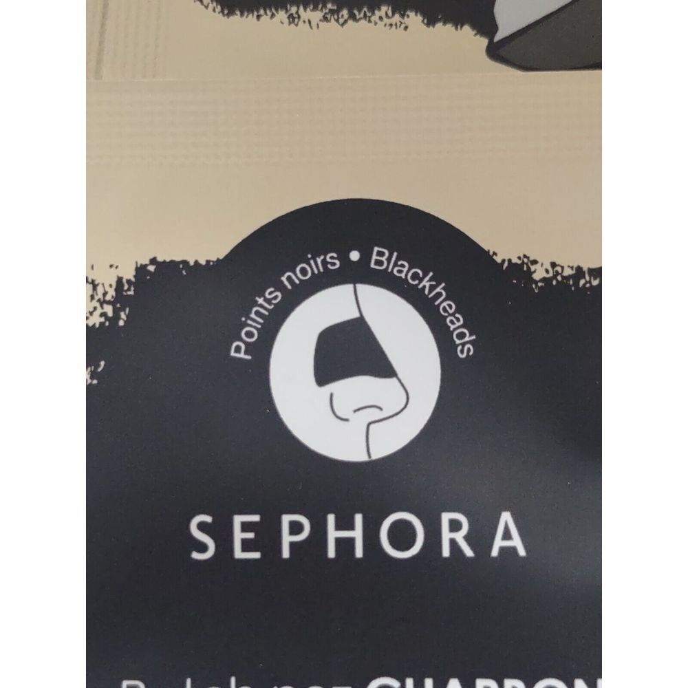 4 SEPHORA COLLECTION Clean Charcoal‎ Nose Strip AUTHENTIC - Picture 2 of 5